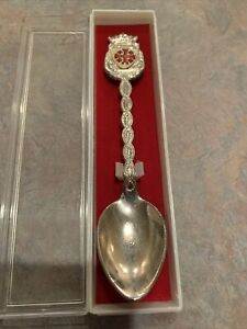 Vintage Souvenir Spoon Collectible 4 5 Jerusalem Israel 