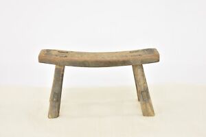 Antique Chinese Wooden Bench Pillow