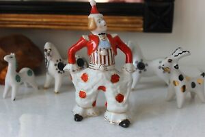 Vintage Ussr Soviet Porcelain Figurine Clown Oleg Popov Verbilki