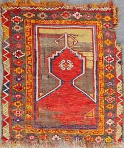 Turkish Prayer Rug Prayer Rug Oriental Rug Antique Decor Vintage Rug Kilim