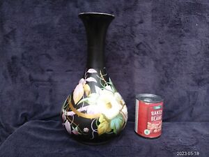 Antique Porcelain English Arts Crafts Art Nouveau Candle Lamp Chimney Or Vase