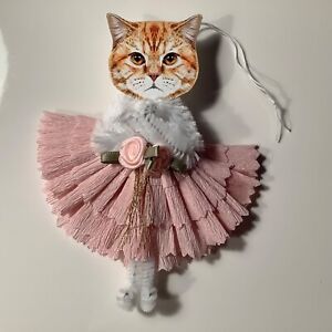 Valentine S Day Feather Tree Cat Ornaments Gift Tags Cat 1 