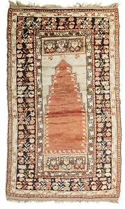 Antique Turkish Prayer Rug Konya