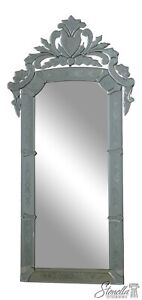 F63322ec Venetian Etched Glass Decorator Wall Mirror