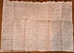 Sealed Document Thomas Dugan Keeldrum Co Donegal Ireland George 1st 1715 