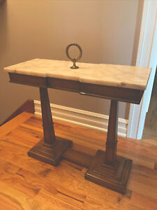 20th Century Marble Top Weiman Table