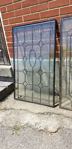 Tempered Insulated Leaded Glass Window 22x36