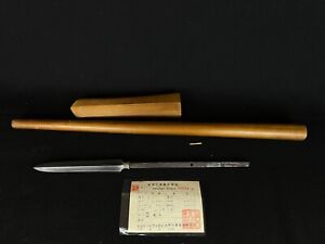 Japanese Antique Yari Spear Head Blade Edo Period E65 