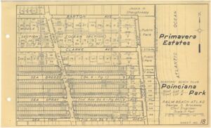 Palm Beach Atlas Sheets 18 And 18a Barton Ave To Sea View Ave