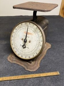 Vintage Winchester Clock Face 24 Lb Spring Scale
