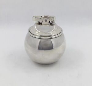 Vintage Sterling Silver London 1961 Witch Ball Lighter By Richard Comyns