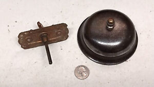 Nice Old Vintage Antique Sargent Co Door Bell Cast Metal Iron Steel Doorbell