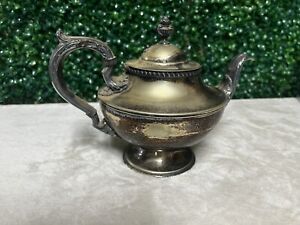 Vintage Poole Silver Co Teapot Epns 1027