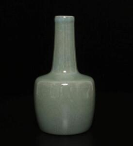 19cm Old Chinese Ru Yao Ru Kiln Vase