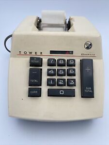 Vintage Sears Tower Electric Adding Machine Model 603 58200 No Manual Works 