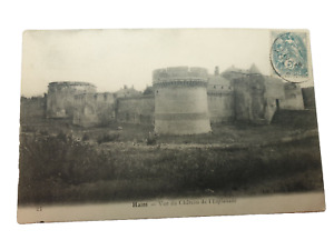 France 1904 Ham Vue Of Chateau De L Esplanade Somme Card Old Ak Postcard