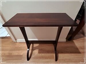  Ethan Allen Classic Cherry Wood Side Table Timeless Accent For Any Room 