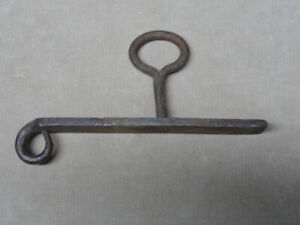 Vintage Rustic Hand Forged Horse Drawn Wagon Carriage Sleigh Sled Part Zb 
