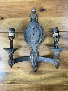 Art Deco Antique Riddle Co Design Wall Sconce For Restore Or Repair