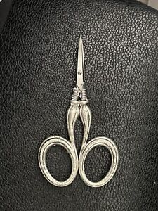 Sterling Silver Antique Cut Grape Scissors Germany Vintage 3 75 925