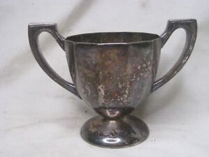 Antique Benedict Silver Plated Trophy Cup Goblet Epns Usa