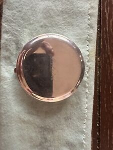 Vintage Tiffany Co Sterling Silver Makeup Compact Mirror