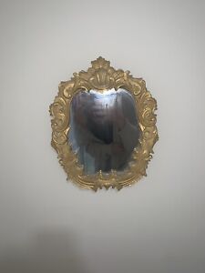 Vintage Ormolu Gold Painted Mirror