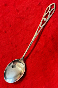 G H French Sterling Silver 5 Soup Spoon No Monogram