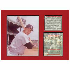 Carl Yastrzemski Boston Red Sox Triple Crown Tribute