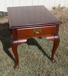 Solid Cherry End Table Side Table Et371 