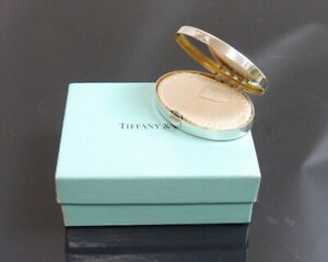 Authentic Tiffany Co Compact Mirror Vintage Sterling Silver 934