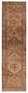 Vintage Bordered Hand Knotted Carpet 2 9 X 10 8 Traditional Wool Rug