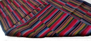 Antique Tibetan Yak Wool Dolpo Blanket Size 142 Cm X 87 Cm Natural Fabric O5