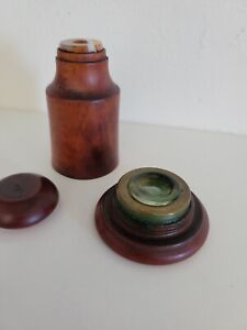Vintage Treen Ware Object Wooden Holder