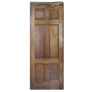 Salvaged 36 Antique Oak Pocket Door Late 1800 S Ned2014