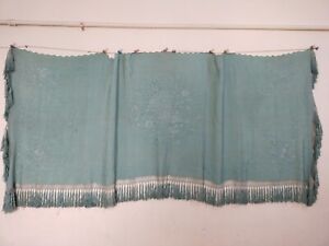 Vintage Gorgeous Chinese Silk Embroidery Cap Shawl Piano Fringes Needlework 868