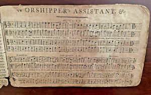Worshipper S Assistant 1799 Solomon Howe 1st Ed Music Rules