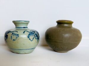 Two Chinese Jarlets Ming Dynasty