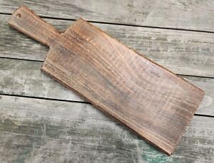  Wooden Antique Style Cheese Cutting Board Wood Serving Tray Primitive