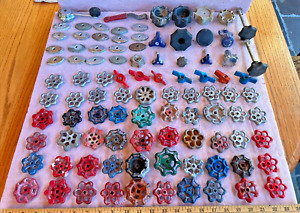 Mixed 96 Piece Lot Of Cast Plastic Handles Valve Lot Steampunk Lot 2