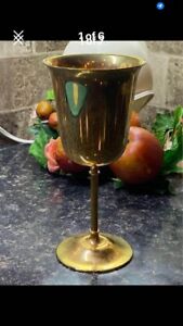 Vintage Gold Plated International Silver Company Collectible Goblet