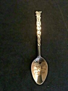 Vintage St Thomas Nickel Silver Souvenir Spoon