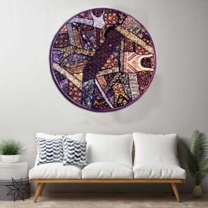 33 Off 60 Stunning D Cor Bead Sari Round Tapestry Branded Gift Wall Hanging