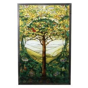 Ytc Summit 10 Inch Stained Glass Tiffany Tree Of Life Art Glass