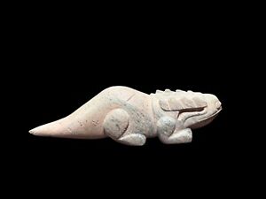 Rare Pre Columbian Olmec Serpentine Iguana Make An Offer