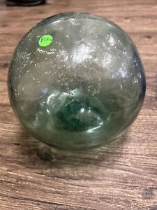 Large Japanese Buoy Glass Green Tint