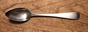 Antique Coin Silver Spoon Maker William Haverstick 1780 Lancaster Pa