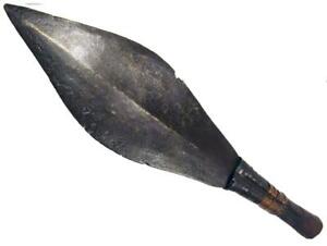 African Kuba Ikula Tribe Ceremonial Knife Democratic Republic Congo 31 4 Cm