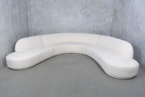 Mid Century Modern Sectional Sofa Milo Baughman Inspired Elegance Restored