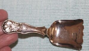 Sterling Tea Caddy Spoon Birmingham 1850 1 Rare Shape
